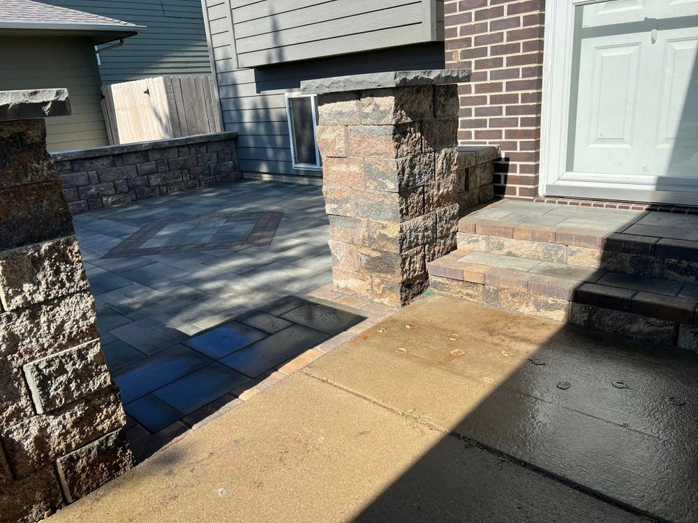 Hardscaping for Ramos Universal Landscaping in Sioux Falls, SD