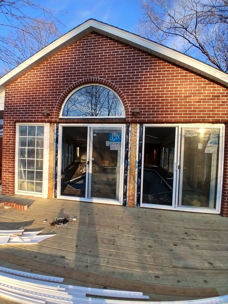 13 doors, 2 windows,  plus pool room Mechanics for Dead Tree General Contracting in Carbondale, Illinois