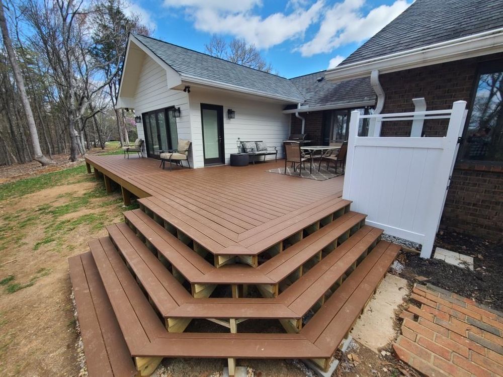 Transform your outdoor space with our professional Deck & Patio Installation service. Our experienced team will work closely with you to create a beautiful and functional area for relaxation and entertainment. for AA Home Improvement in Loudon, TN