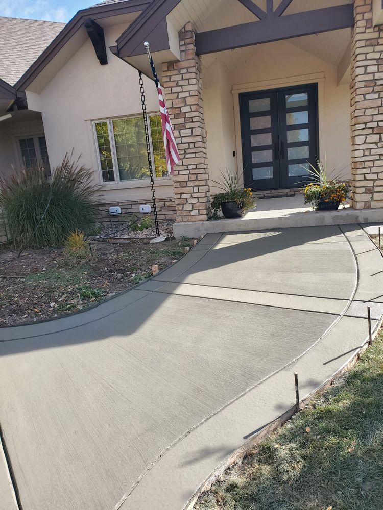Residential Concrete for Bazaldua Productions LLC. in Fort Collins, Colorado