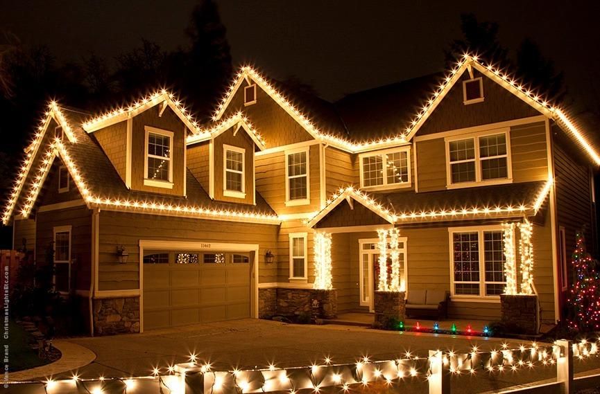 Christmas Light Installation for Muddy Paws Landscaping in Elgin, SC