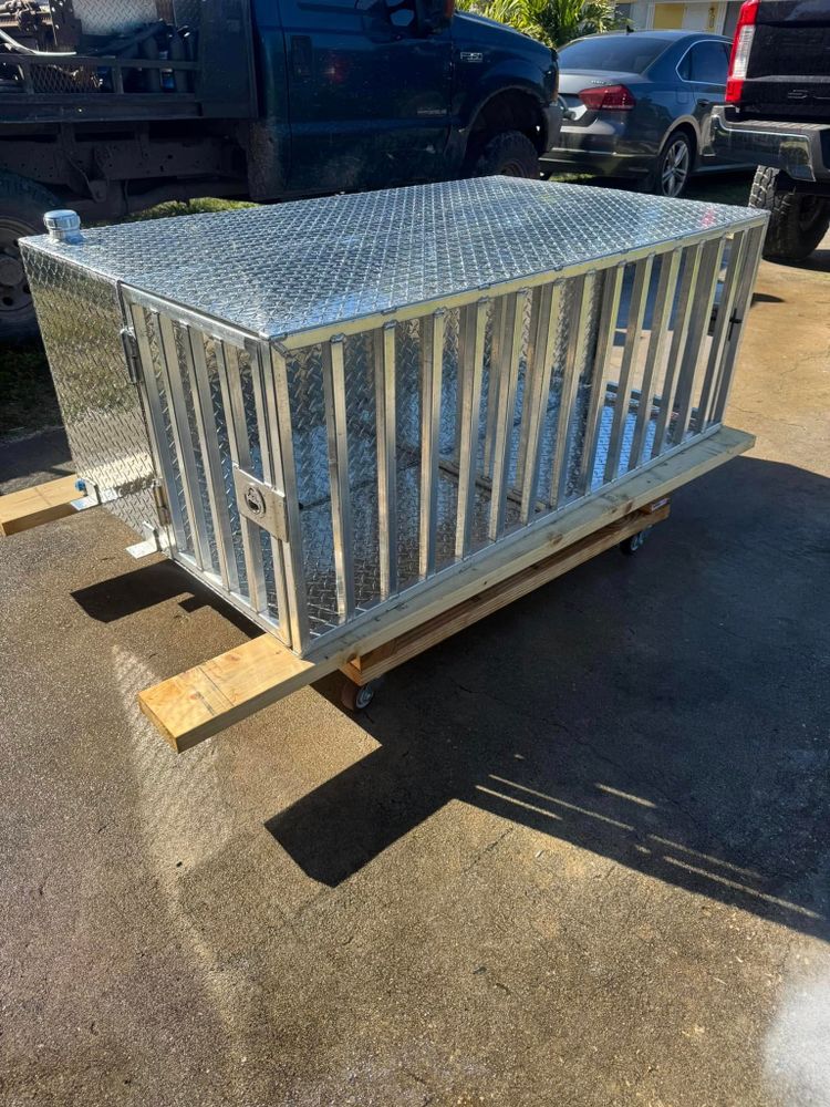 Our Metal Fabrication service offers homeowners precision and craftsmanship, transforming designs into durable structures. With expert welding, we create custom solutions for fences, gates, and more to enhance your home's aesthetic appeal. for West Fabrication LLC in LaBelle, FL