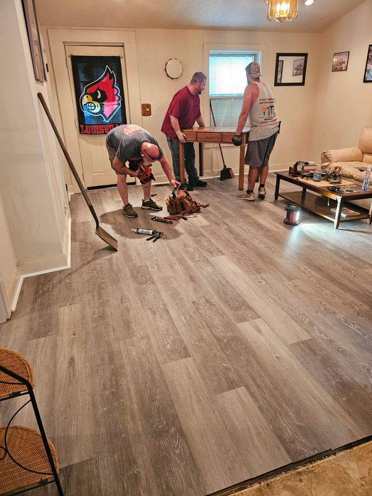 Flooring for E and C Handyman and Construction in Owensboro, KY