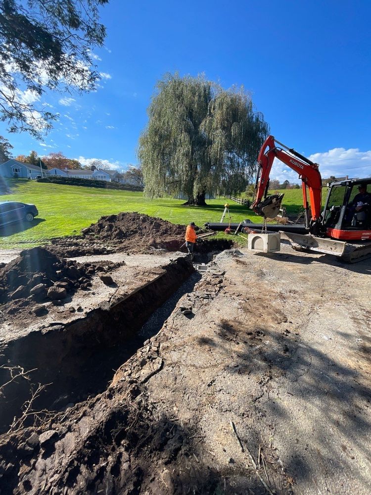 Drainage for CS Property Maintenance in Middlebury, CT