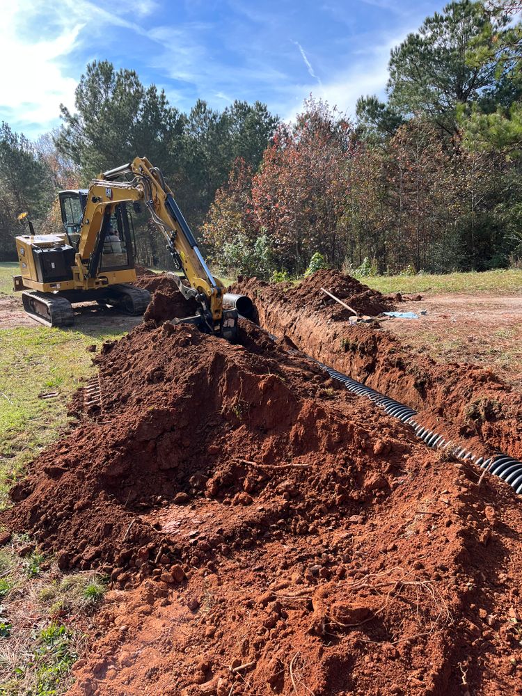 Residential Site Preparation and Grading for Beauchamp Construction in Athens, GA
