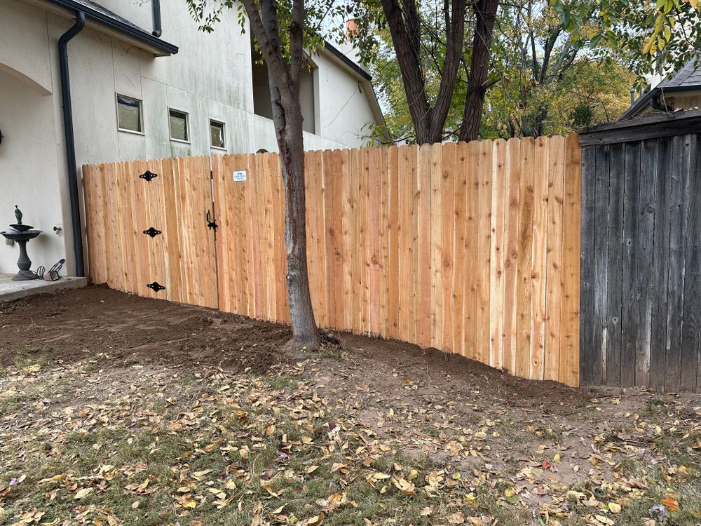 Fence for Lawn Dogs Outdoors Services in Sand Springs, OK