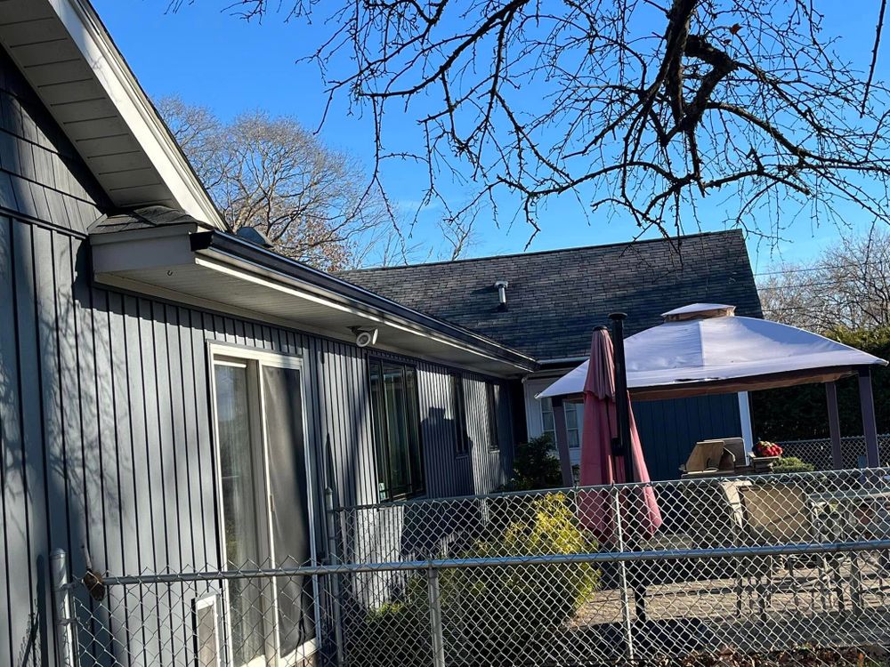Our Gutter Repair service ensures your home's drainage system functions optimally, preventing water damage by fixing leaks, securing loose gutters, and ensuring seamless rainwater flow to protect your property. for Claus Seamless Solutions in Dolgeville, NY