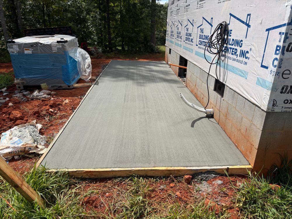 Concrete for JIF Concrete Services in Greenville, SC
