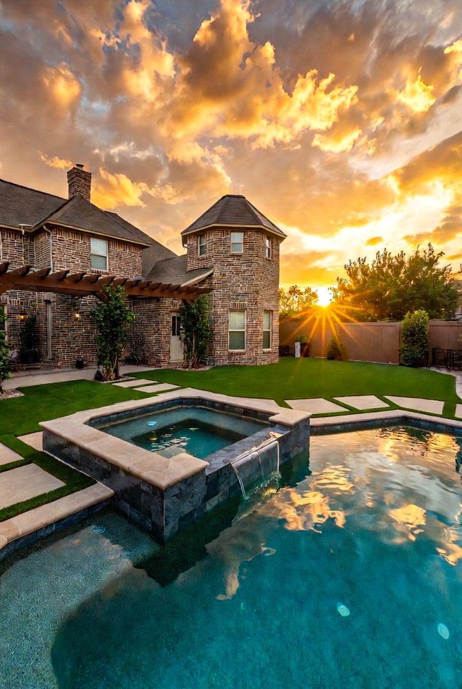 Turf & Landscaping for Walker Custom Exteriors in Dallas, TX