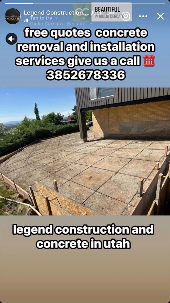 All Photos for Legend Construction and Concrete   in Salt Lake City, UT