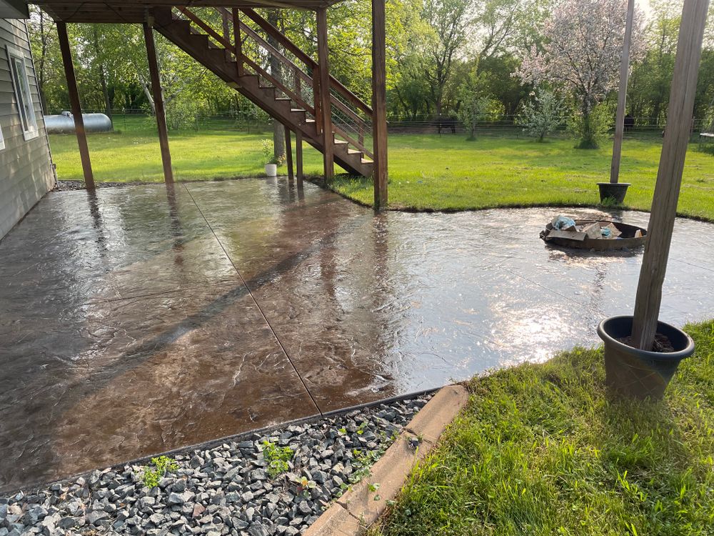 Exterior Flat Work for STAMPEDE Vertical Concrete in Isanti, Minnesota