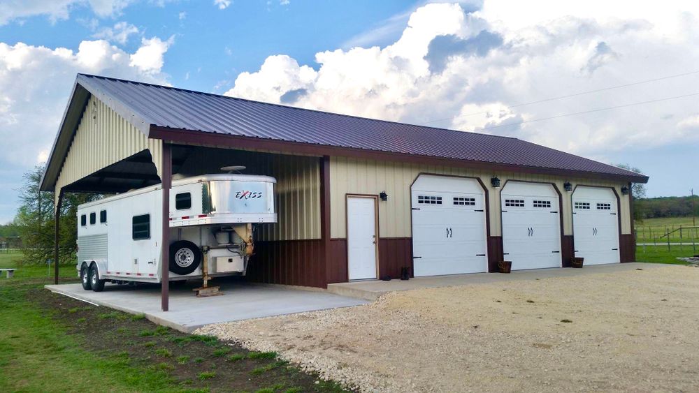 Horsemans Ranch for Herrmann Construction in Stephenville,  Texas