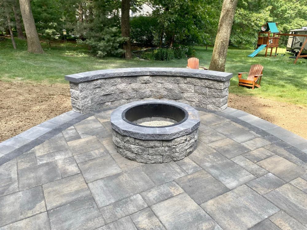 Fire Pits for Brouder & Sons Landscaping and Irrigation in North Andover, MA