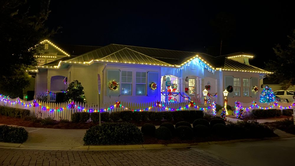 Christmas Light Installation for Coastal Lighting in Ponte Vedra, FL