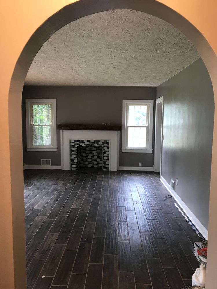 Bathroom & Kitchen Tile Project(s)  for Max's Custom Cabinetry LLC in Morganfield, KY