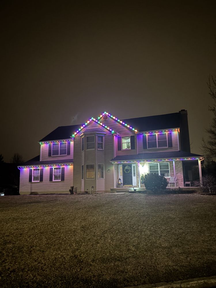Permanent Lighting for Happy Holiday Christmas Lighting in Mullica Hill, NJ