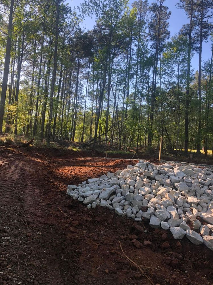 Excavating for Middle Georgia Land Pro in Cochran, GA