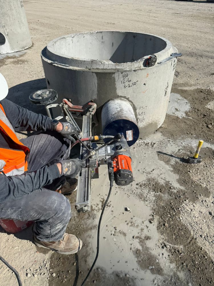 Core Drilling gallery for Superior Concrete Cutting in Charleston, SC
