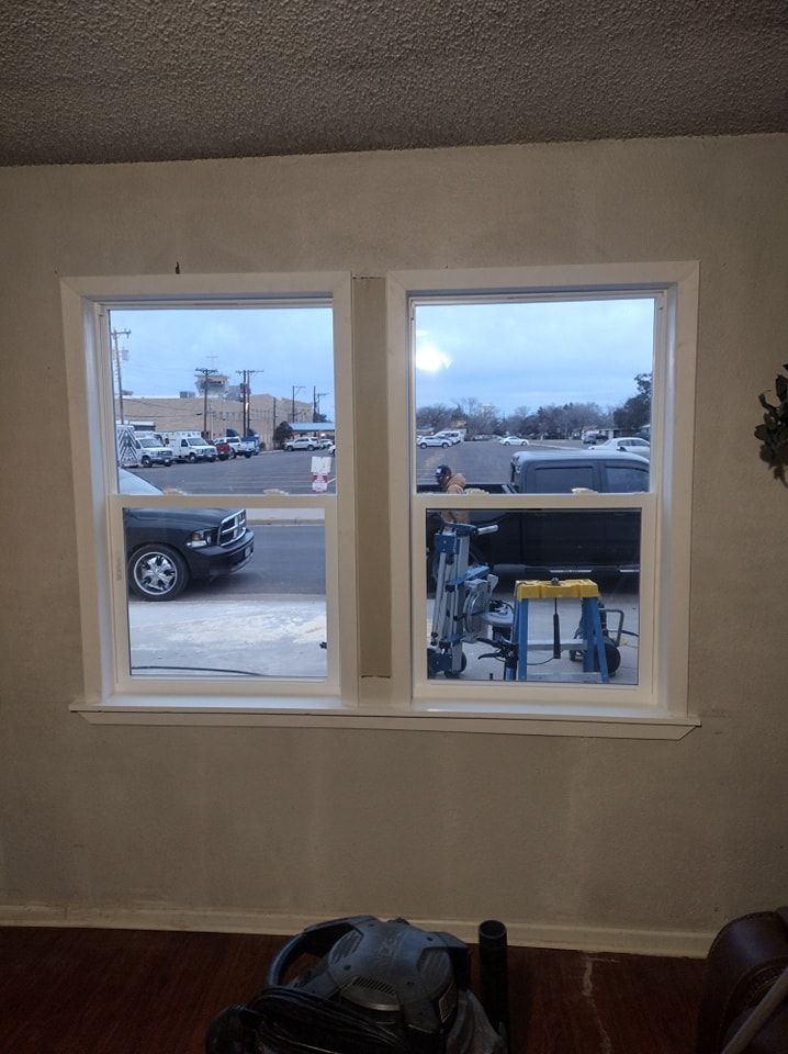 Window  for CR Work in Lubbock, TX