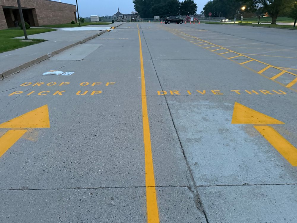 All Photos for Midwest Line Striping LLC in Spirit Lake, IA