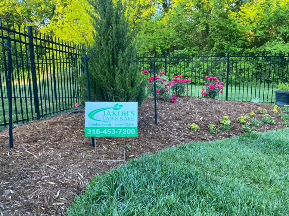 Landscaping for Jakob’s Lawn Kare in Wichita, KS