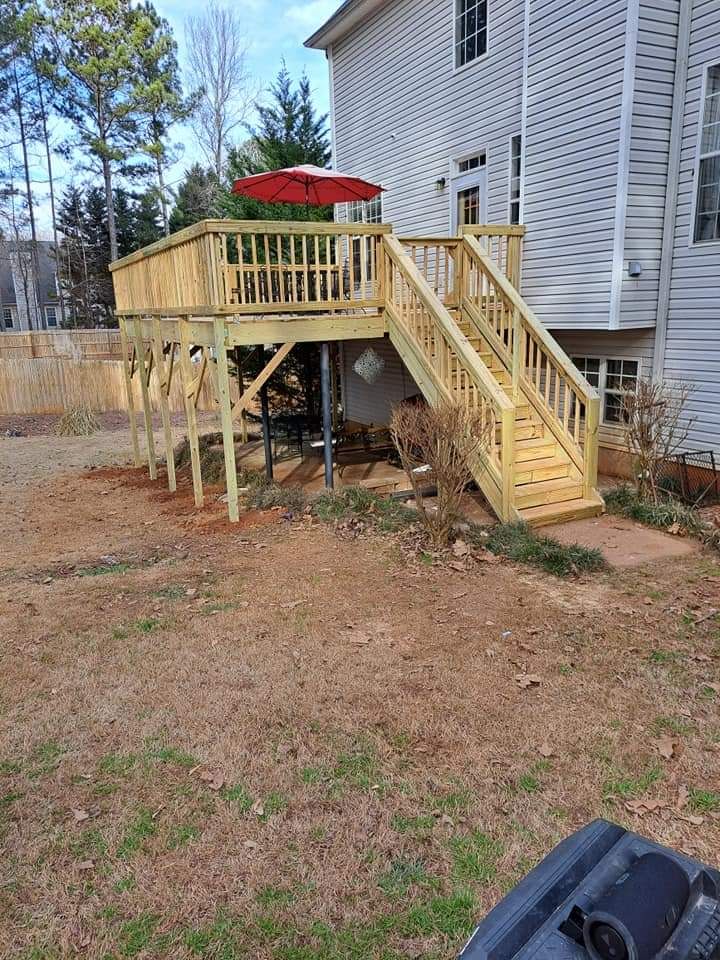 Decks and patios  for Rick's creative home improvement and repair in Atlanta, GA