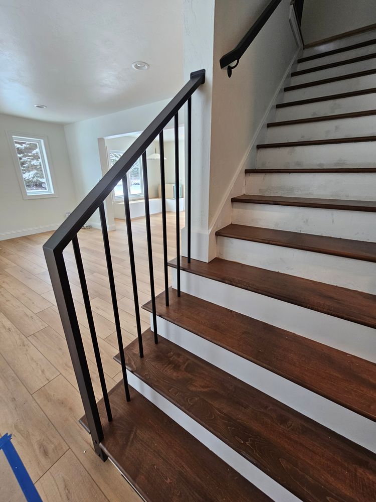 Interior Railing  for Timber Concepts  in Green Bay, WI