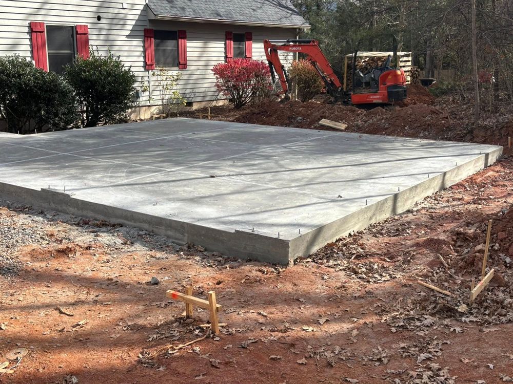Decorative Concrete for Bass Concrete LLC in Weaverville, NC