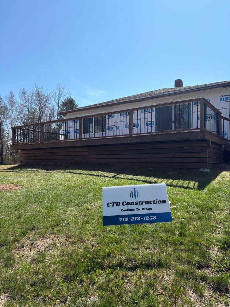 Exterior Renovations for CTD Construction in Wausau, WI