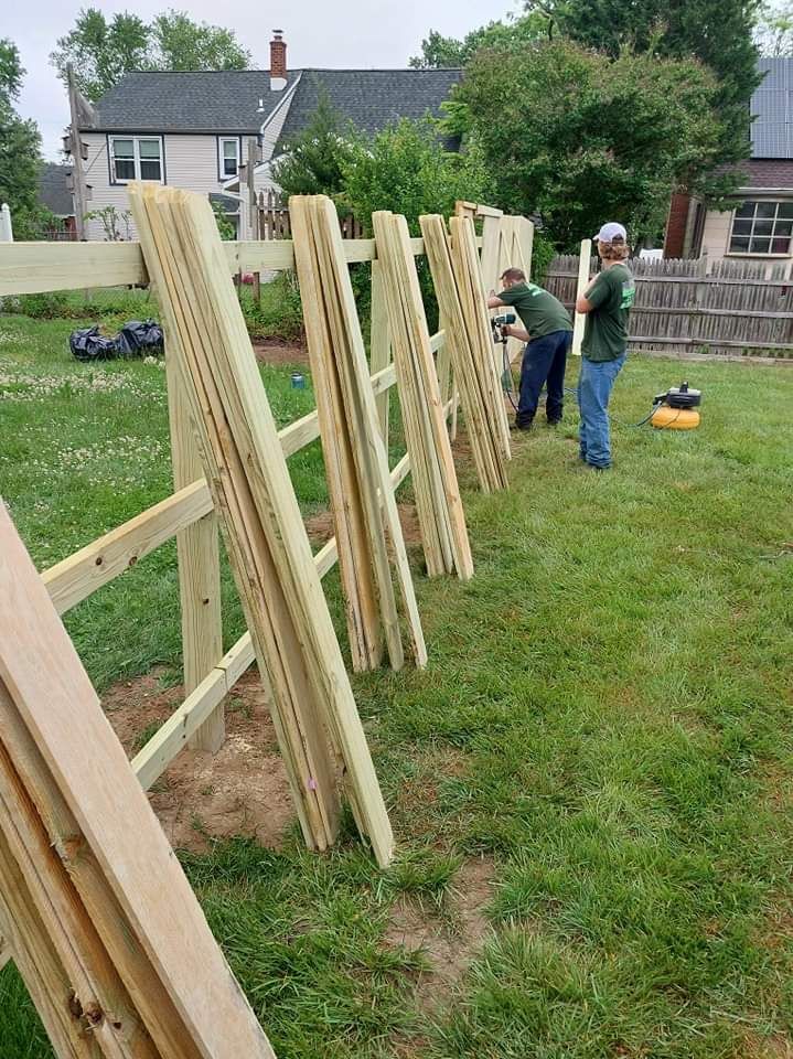 Fencing for Marino's Landscaping in Mannington Township, NJ