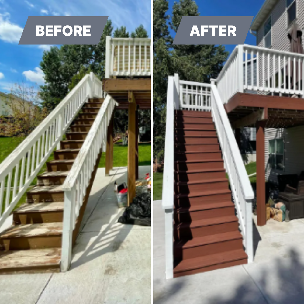 Before and After for TC Paints in Minneapolis, Minnesota