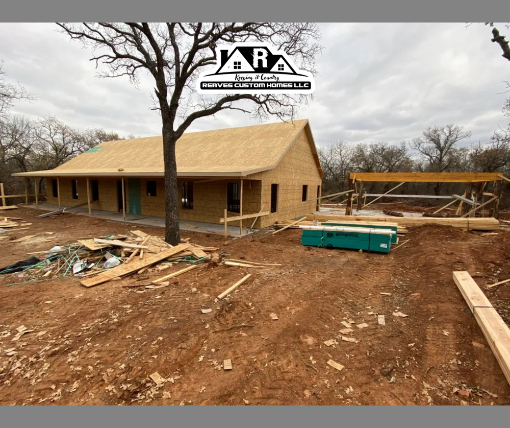 Our Frame to Finish service ensures a seamless construction process from initial framing to final touches, providing homeowners with peace of mind and exceptional quality throughout their new home build project. for Reaves Custom Homes LLC in Jacksboro , TX