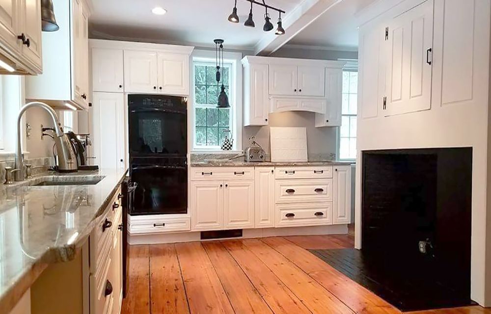 Cabinet Refinishing for Hanson Painting in Newburyport, MA