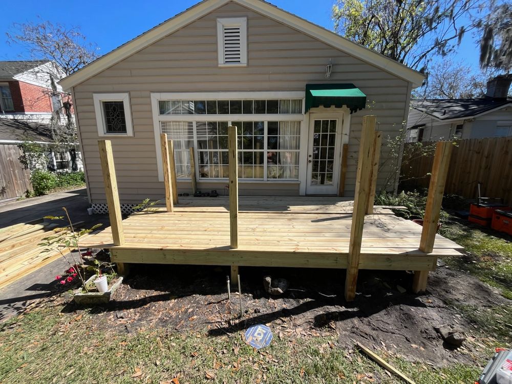 Decking for K & A Landscaping, Inc. in Jacksonville, FL