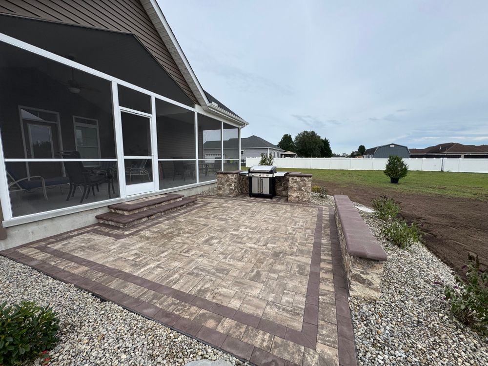 Hardscaping for Broker Post Ground Crew in Sussex County, DE