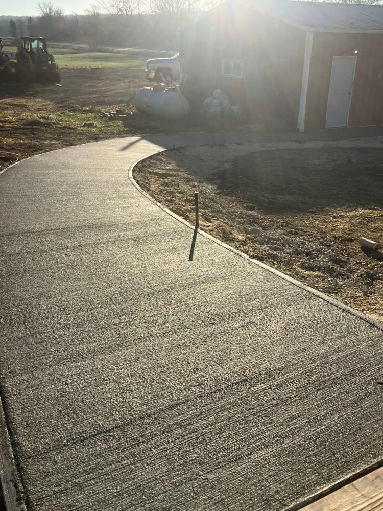 Concrete for Anderson Concrete Construction in Olmsted County, MN