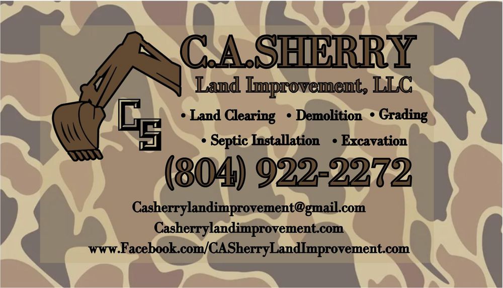 All Photos for C.A. Sherry Land Improvement, LLC. in Louisa, VA