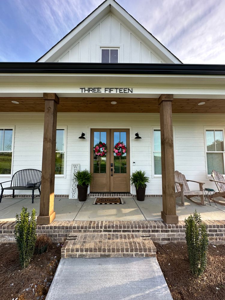 Farmhouse Project for Mason Built Homes in Calhoun, GA