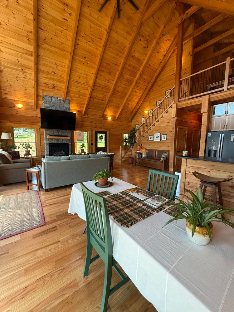 Interior Photographs for Rockbridge Home and Barns in Rockbridge County, VA
