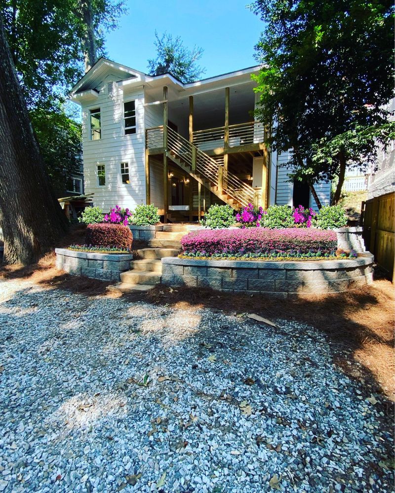 Hardscaping for Two Brothers Landscaping in Atlanta, Georgia