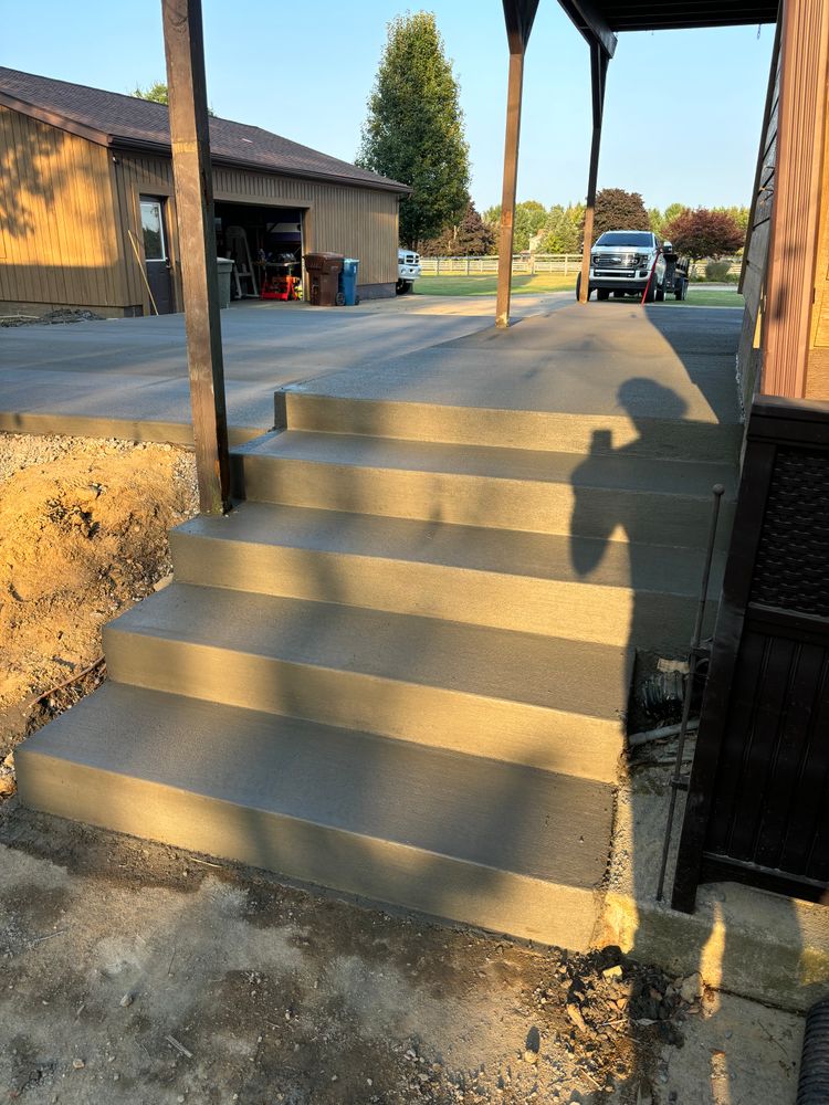 Residential and Commercial Concrete  for Kunkle & Sons Property Maintenance in New Franklin, OH