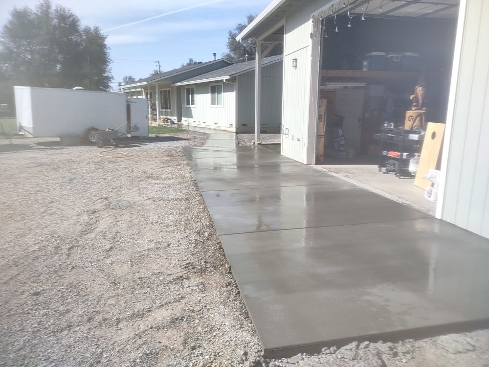 Concrete for Austin LoBue Construction in Cottonwood, CA