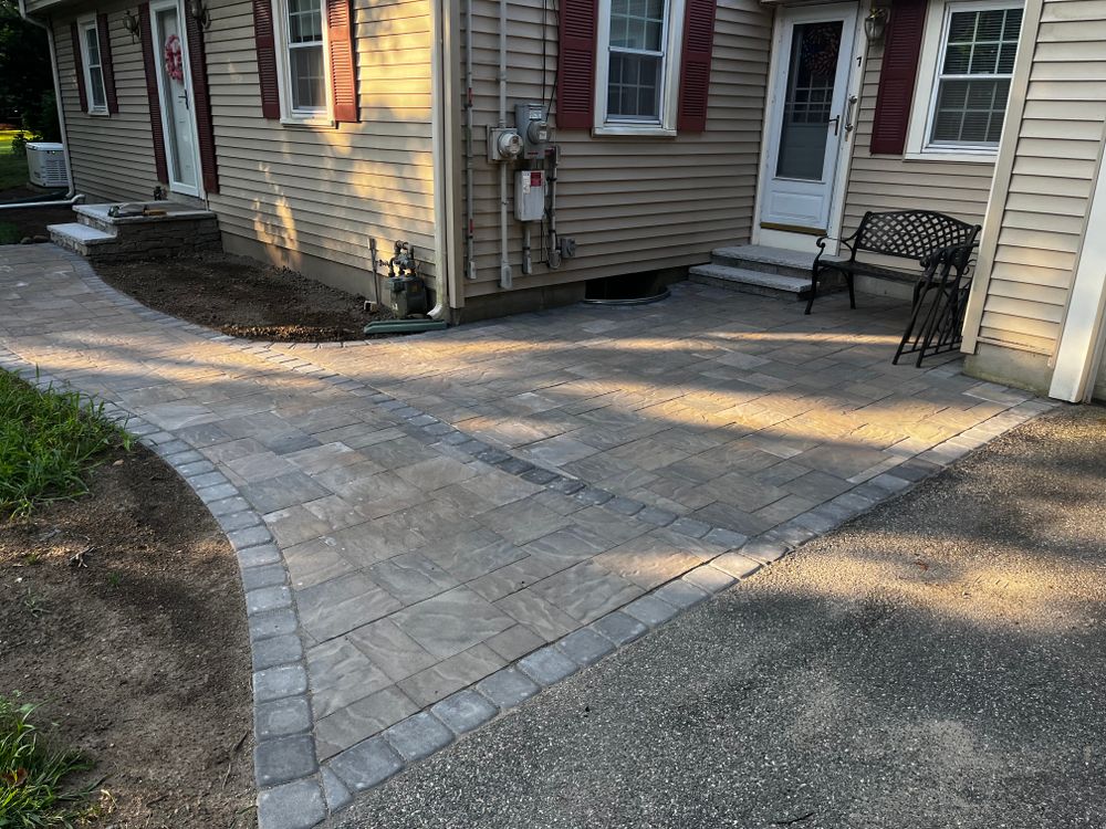 Walkways for Brouder & Sons Landscaping and Irrigation in North Andover, MA