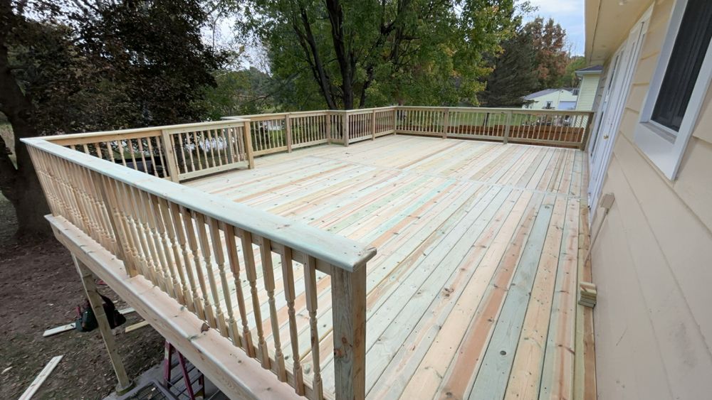 Deck Installations for Kingdom Carpentry in Jackson, MI