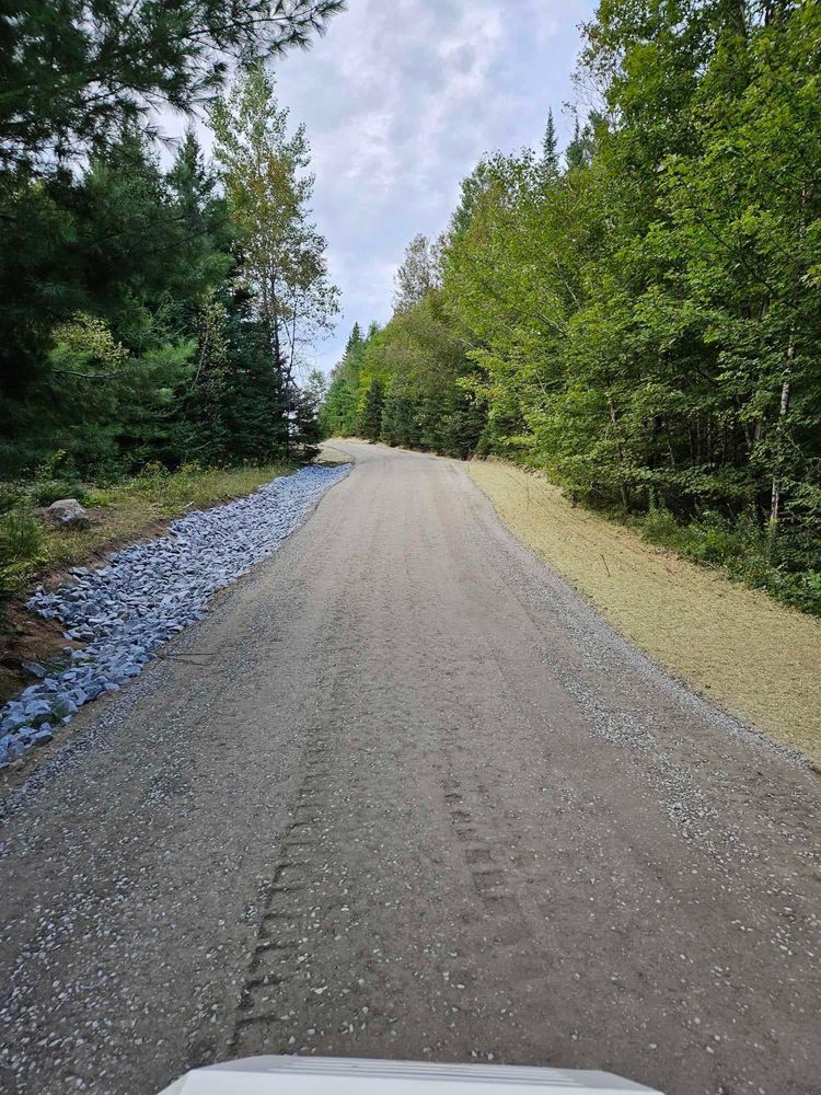 Excavating & Grading for Nick's Landscaping & Firewood in Sutton , VT