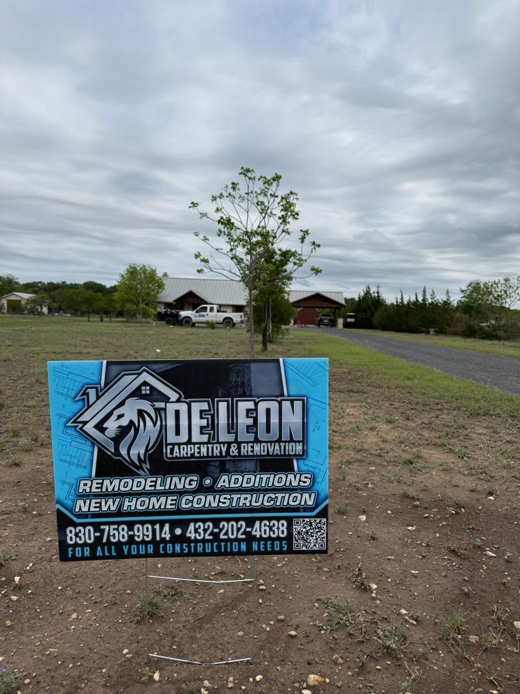 All Photos for De Leon Carpentry & Renovation  in Leakey, TX