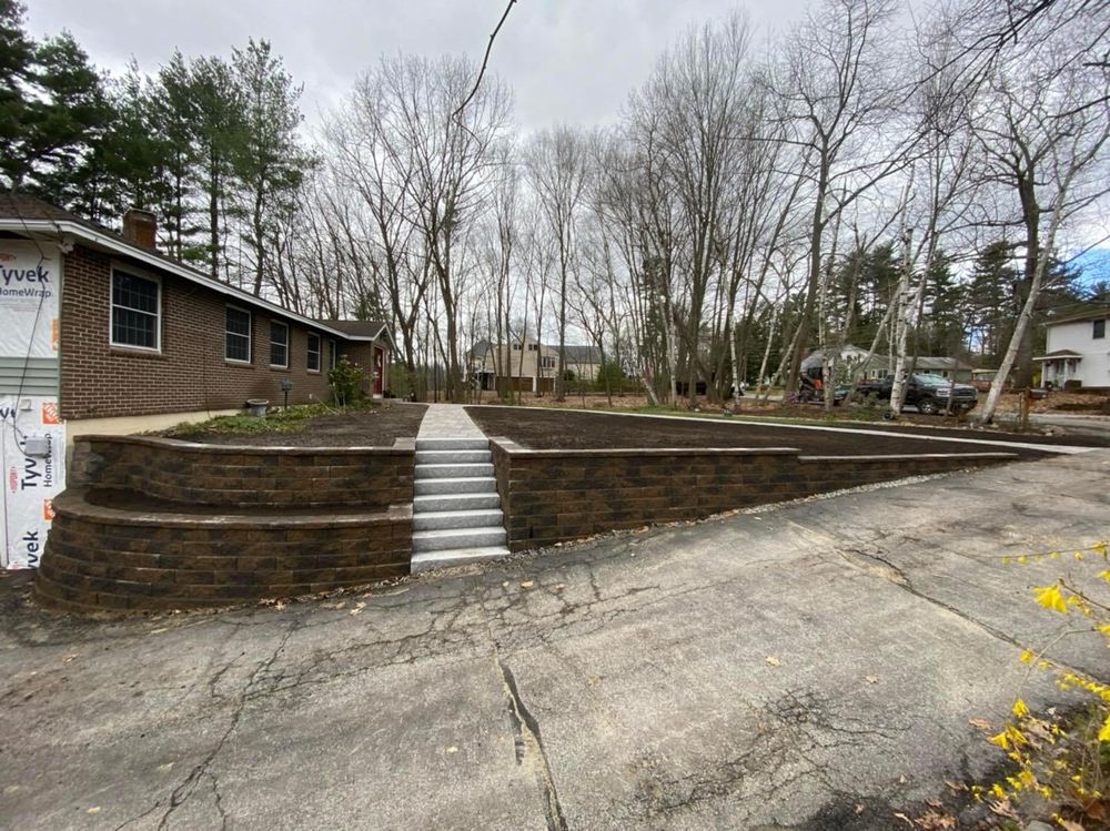 Stairs for Martin's Landscaping & Construction in Manchester, NH