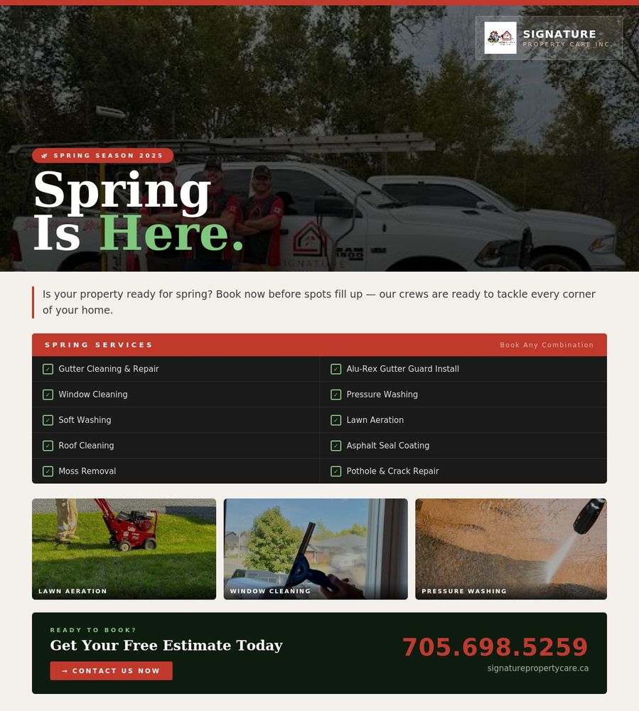 All Photos for Signature Property Care Inc. in Greater Sudbury, ON