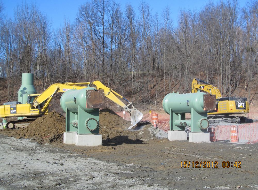 Minisink compressor station  for Sneider & Sons, LLC in North East, USA