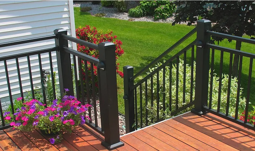 Aluminum Railing for R&R Home Services (RR Affordable Deck Builders) in Schaumburg, IL